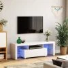 VASAGLE Lowboard »LTV14WT«, TV-Schrank, Fernsehschrank, TV-Regal, mit LED-Beleuchtung, für Fernseher bis 60 Zoll, 140 x 35 x 45 cm 2 VASAGLE Lowboard »LTV14WT«, TV-Schrank, Fernsehschrank, TV-Regal, mit LED-Beleuchtung, für Fernseher bis 60 Zoll, 140 x 35 x 45 cm -Vasagleau Geschaft 7a1d313c 37b1 4a22 8c56 201790d9a34e