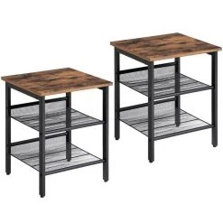 VASAGLE Nachttisch »LET24X«, Beistelltisch-Set, 2er-Set Sofatische, vintage -Vasagleau Geschaft 7b2d7921 ae3d 4b84 87cb 31ef09ec5be7
