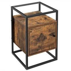 VASAGLE Nachttisch »LNT05BX«, Nachtschrank, Beistelltisch, Glastisch, vintage -Vasagleau Geschaft 7dd5affc fbd6 47f2 b1e1 b7786802ba5f