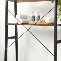 VASAGLE Badregal »BTS005B01«, Standregal, Toilettenregal mit 3 Ebenen, Stahlgestell, Badezimmer, stabil, vintage -Vasagleau Geschaft 7f1383e0 0eab 4bbd ae57 07194013629e