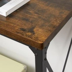 VASAGLE Konsolentisch »LNT088B01 LNT100B01«, Beistelltisch, Flurtisch, Sofatisch, 100 x 35 x 80 cm, für Wohnzimmer, Flur, vintagebraun-schwarz 22 VASAGLE Konsolentisch »LNT088B01 LNT100B01«, Beistelltisch, Flurtisch, Sofatisch, 100 x 35 x 80 cm, für Wohnzimmer, Flur, vintagebraun-schwarz -Vasagleau Geschaft 7ff2ff1c d708 4676 bd06 15af9ca41b91