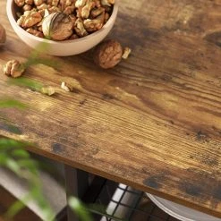 VASAGLE Standregal »KKS90X«, Regal, für Küche, mit Metallgestell, praktische Haken, ausziehbares Gitterfach, im Vintage-Look -Vasagleau Geschaft 84fd7d72 107d 4d83 9964 1644c3113341