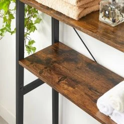 VASAGLE Badregal »BTS005B01«, Standregal, Toilettenregal mit 3 Ebenen, Stahlgestell, Badezimmer, stabil, vintage -Vasagleau Geschaft 863fde0b 533a 4720 912a 64e58d7119a0