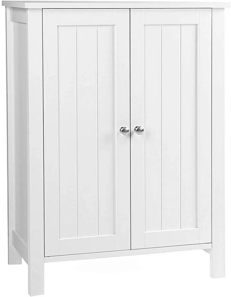 VASAGLE Badkommode »BCB60W«, Badezimmerschrank, 60 x 80 x 30 cm, weiß 6 VASAGLE Badkommode »BCB60W«, Badezimmerschrank, 60 x 80 x 30 cm, weiß – Bild 4