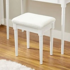 VASAGLE Schminktisch »RDT172W01«, Frisiertisch, mit Hocker und 10 Glühbirnen, transparente Tischplatte aus Hartglas 20 VASAGLE Schminktisch »RDT172W01«, Frisiertisch, mit Hocker und 10 Glühbirnen, transparente Tischplatte aus Hartglas -Vasagleau Geschaft 8ecdcf86 6e6e 4c0e b2f9 06ef1cdc2e74