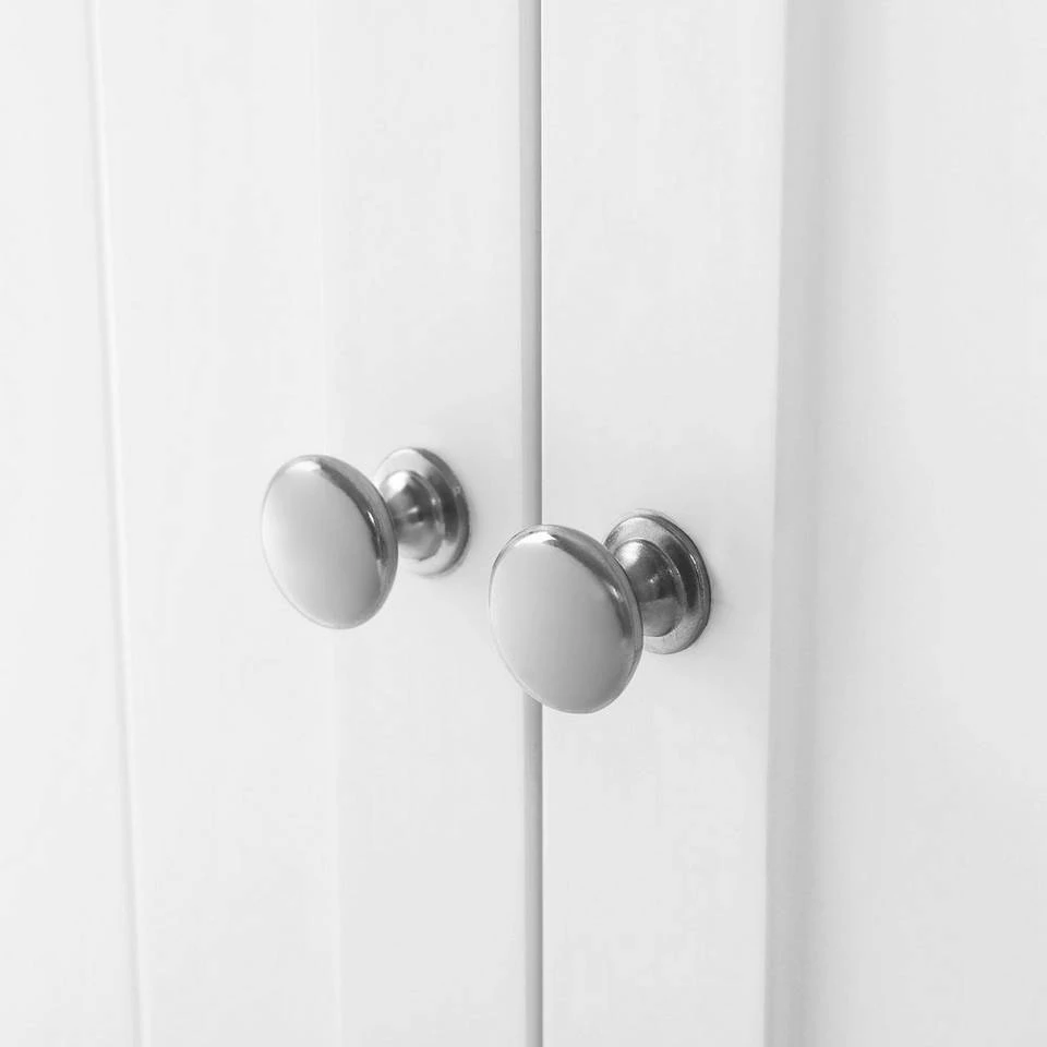 VASAGLE Badkommode »BCB60W«, Badezimmerschrank, 60 x 80 x 30 cm, weiß 5 VASAGLE Badkommode »BCB60W«, Badezimmerschrank, 60 x 80 x 30 cm, weiß – Bild 3