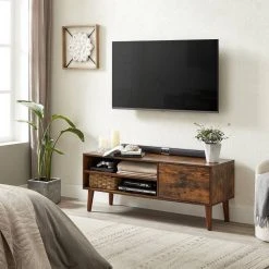 VASAGLE Lowboard »LTV09 LTV120«, Retro TV-Regal, Fernsehtisch, Fernsehschrank, 110/120 x 40 x 49 cm Greige, Vintage, Weiß 56 VASAGLE Lowboard »LTV09 LTV120«, Retro TV-Regal, Fernsehtisch, Fernsehschrank, 110/120 x 40 x 49 cm Greige, Vintage, Weiß -Vasagleau Geschaft 95497330 60de 45a5 b854 3ad2b4b34787