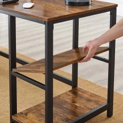 VASAGLE Schreibtisch »LWD47X LWD47MB«, Schreibtisch, Computertisch, Bürotisch, vintage Greige -Vasagleau Geschaft a05efbc9 56b7 4b81 93cf 0d36a15ec407