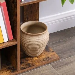 VASAGLE Bücherregal »LBC67BXV1 LBC067W01«, Standregal mit 13 Fächern, Aufbewahrungsregal, 86 x 25 x 140 cm, mit abgerundeten Ecken Vintage, Wei&szlig; -Vasagleau Geschaft a189b05f 4199 46b4 bfb7 c2204af1d11a