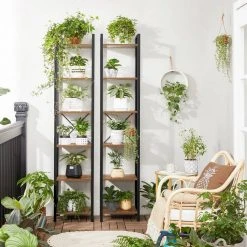 VASAGLE Bücherregal »LLS101B01 LLS100B01«, Standregal, DVD-Regal, mit 6 Ebenen, Wohnzimmer, Schlafzimmer, Kinderzimmer, vintage-schwarz -Vasagleau Geschaft a61704df 1858 4cd0 abf1 ff0be73981de