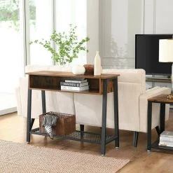 VASAGLE Konsolentisch »LNT93X«, Flurtisch, Sideboard, einfache Montage, Wohnzimmer, vintage -Vasagleau Geschaft a691f904 dadd 4cbb baf8 7e0309ace5b5