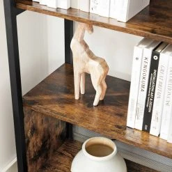 VASAGLE Bücherregal »LBC073B01«, Standregal, 5 Ebenen, Gitter-Rückwand, Wohnzimmer, Schlafzimmer, vintage 17 VASAGLE Bücherregal »LBC073B01«, Standregal, 5 Ebenen, Gitter-Rückwand, Wohnzimmer, Schlafzimmer, vintage -Vasagleau Geschaft a81e8279 f549 41f3 b68d 902f4f9bb26d