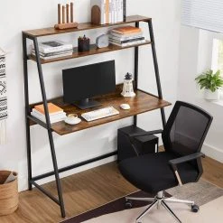 VASAGLE Computertisch »LWD069B01«, Schreibtisch mit Ablagen, Homeoffice, vintage 13 VASAGLE Computertisch »LWD069B01«, Schreibtisch mit Ablagen, Homeoffice, vintage -Vasagleau Geschaft a95f20a5 ddf4 4ab8 ba13 78e2811539d9