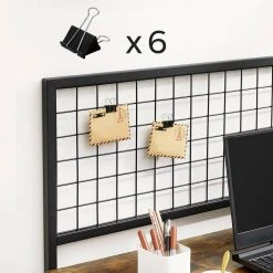 VASAGLE Computertisch »LWD053B01«, Schreibtisch mit Gitterwand, vintage -Vasagleau Geschaft ab3aaa3f 2877 4ef0 a06d 3d698bfe1f74