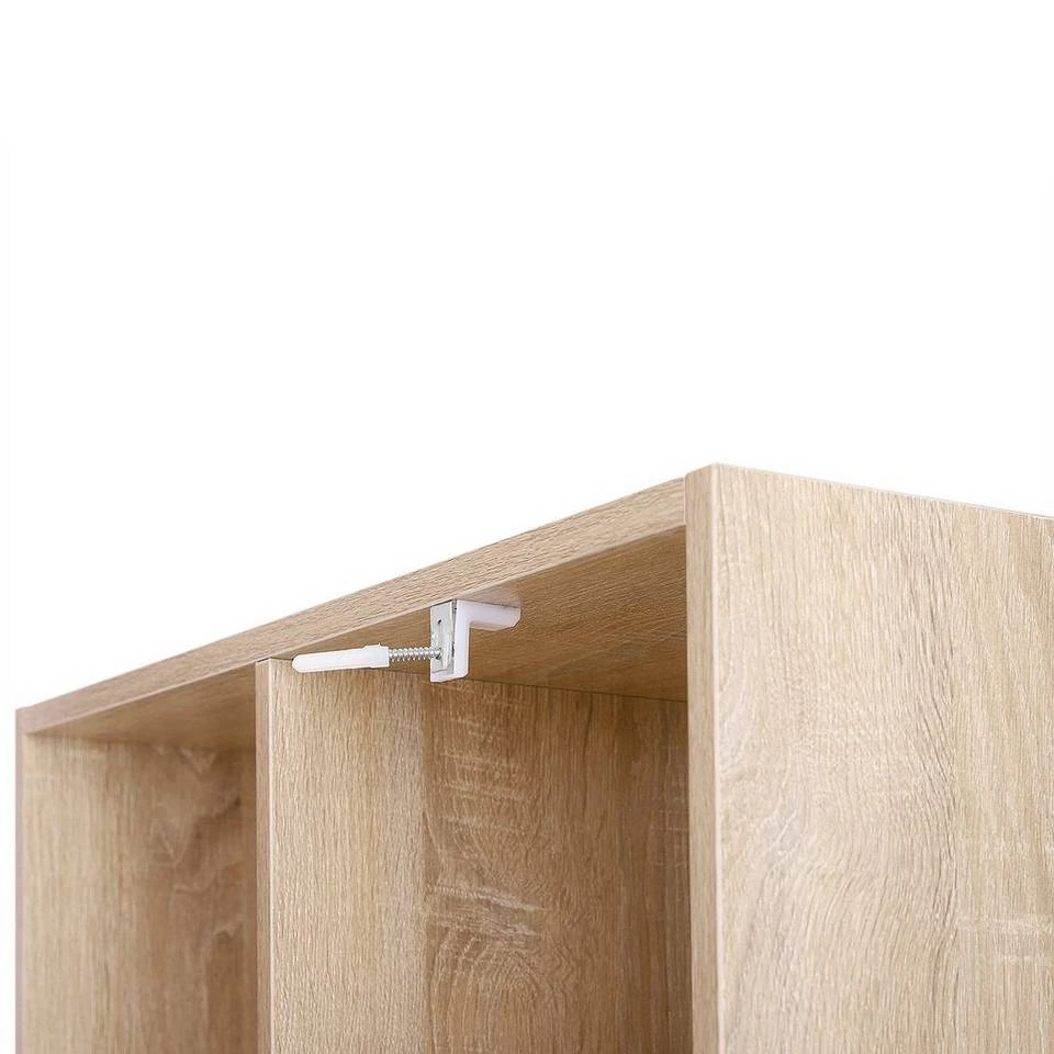 VASAGLE Bücherregal »LBC52BX LBC52NL«, Standregal aus Holz, vintage Eiche 14 VASAGLE Bücherregal »LBC52BX LBC52NL«, Standregal aus Holz, vintage Eiche – Bild 12