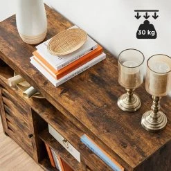 VASAGLE Anrichte »LBF003X01«, Beistellschrank, Küchenschrank mit Ablagen, Wohnzimmer, Esszimmer, Schlafzimmer, vintagebraun -Vasagleau Geschaft abf76c92 2c40 4c0b 8a9d 55ff5f85429a