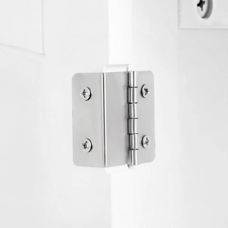 VASAGLE Waschbeckenunterschrank »BBC01WT BBC001G01« Unterschrank, 60 x 60 x 30 cm, Landhausstil Grau, Weiß 9 VASAGLE Waschbeckenunterschrank »BBC01WT BBC001G01« Unterschrank, 60 x 60 x 30 cm, Landhausstil Grau, Weiß – Bild 8