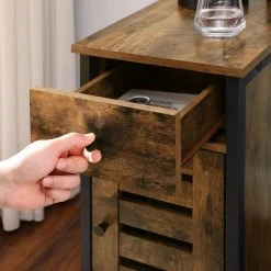 VASAGLE Nachtschrank »LET066B01« Beistelltisch, 30 cm Nachtschrank für kleine Räume, mit Schublade, vintage 13 VASAGLE Nachtschrank »LET066B01« Beistelltisch, 30 cm Nachtschrank für kleine Räume, mit Schublade, vintage -Vasagleau Geschaft af471aa2 d55e 4967 96e7 fe2a8b07a5ef