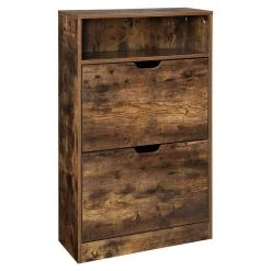 VASAGLE Schuhschrank »LBC040X01 LBC040W01« Schuhregal mit 2 Klappen und mit Zusatzfach, Schuhaufbewahrung, 60 x 24 x 102 cm Vintage, Weiß 24 VASAGLE Schuhschrank »LBC040X01 LBC040W01« Schuhregal mit 2 Klappen und mit Zusatzfach, Schuhaufbewahrung, 60 x 24 x 102 cm Vintage, Weiß -Vasagleau Geschaft b0ac658b 5f86 4846 ba0f 4585746159db