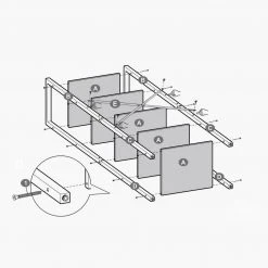 VASAGLE Bücherregal »LLS101B01 LLS100B01«, Standregal, DVD-Regal, mit 6 Ebenen, Wohnzimmer, Schlafzimmer, Kinderzimmer, vintage-schwarz -Vasagleau Geschaft b3d44411 bb2c 4c99 b619 6adf8e5c2b20