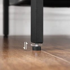 VASAGLE Beistelltisch »LET23X«, Beistelltisch, Nachttisch, mit 2 verstellbaren Gitterablagen, Industrie-Design -Vasagleau Geschaft b7a37a77 a188 4b2d 93e4 88ac0a5b19df