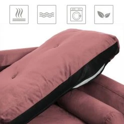 VASAGLE 3-Sitzer »LCS001«, Bezug aus Samt, Metallbeine, Klassisch bis modern, einfacher Aufbau, 183 x 78 x 88 cm Blau, Grau, Petrolfarben, Rosa -Vasagleau Geschaft c61ada08 7da9 4ba4 af5b 631d89e3a469