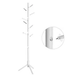 VASAGLE Garderobenständer »RCR04WT«, Kleiderständer aus Massivholz, in Baumform, mit 8 Haken, für Kleidung, Hüte, Taschen, Flur, Eingangsbereich, weiß 12 VASAGLE Garderobenständer »RCR04WT«, Kleiderständer aus Massivholz, in Baumform, mit 8 Haken, für Kleidung, Hüte, Taschen, Flur, Eingangsbereich, weiß -Vasagleau Geschaft c81ff672 2065 40fc a3dd 79f9a054b205