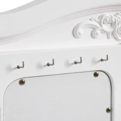 VASAGLE Schminktisch »RDT60WT RDT60BK«, Frisiertisch, Kosmetiktisch mit 3-teiliger Klappspiegel,mit Hocker Schwarz, Wei&szlig; -Vasagleau Geschaft ccf66a52 261f 42fd b9b1 841a36f947d3