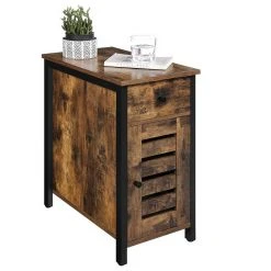 VASAGLE Nachtschrank »LET066B01« Beistelltisch, 30 cm Nachtschrank für kleine Räume, mit Schublade, vintage 19 VASAGLE Nachtschrank »LET066B01« Beistelltisch, 30 cm Nachtschrank für kleine Räume, mit Schublade, vintage -Vasagleau Geschaft cd421948 a2fa 4bd5 845b f72e31785f80