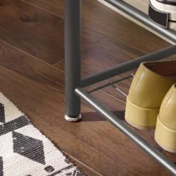 VASAGLE Garderobenständer »HSR41«, Kleiderständer mit Schuhablagen, vintage Grau, Walnussbraun -Vasagleau Geschaft cdbdfb29 56c6 4362 b2ee 49b5a0a39ef7