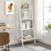 VASAGLE Standregal »LLS200N01 LLS200W01«, Bücherregal, Leiterregal mit 4 Ebenen Natur, Weiß -Vasagleau Geschaft ce8da070 69cb 46eb 97f3 f490d36cf956
