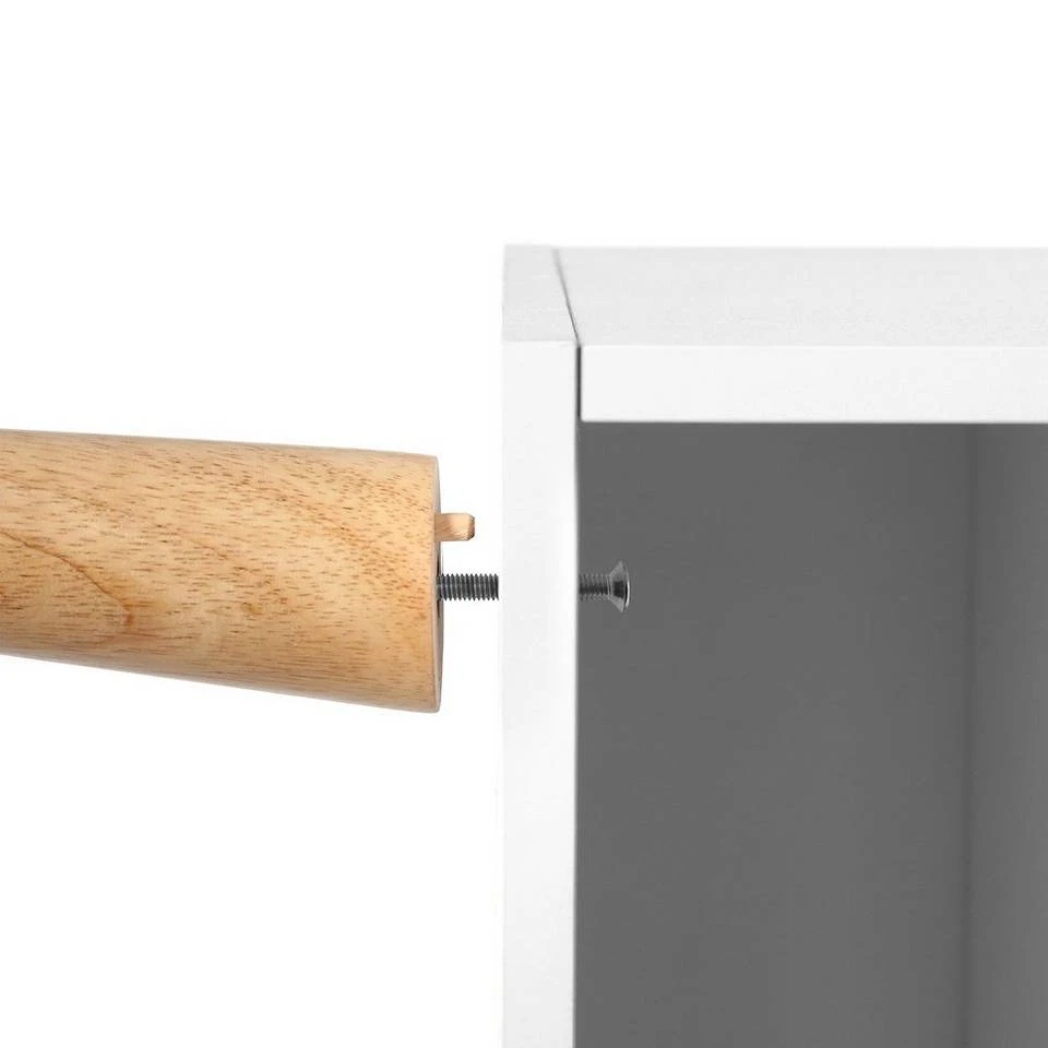 VASAGLE Lowboard »LTV09 LTV120«, Retro TV-Regal, Fernsehtisch, Fernsehschrank, 110/120 x 40 x 49 cm Greige, Vintage, Weiß 34 VASAGLE Lowboard »LTV09 LTV120«, Retro TV-Regal, Fernsehtisch, Fernsehschrank, 110/120 x 40 x 49 cm Greige, Vintage, Weiß – Bild 32