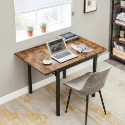 VASAGLE Esstisch »KDT077B01«, Küchentisch für 2-4 Personen, Klappbar, für kleine Räume, vintage -Vasagleau Geschaft d559ca5a de38 44dd a8a9 245b6edc06ff