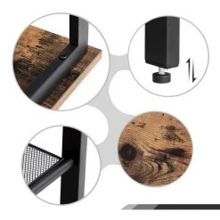 VASAGLE Nachttisch »LET24X«, Beistelltisch-Set, 2er-Set Sofatische, vintage -Vasagleau Geschaft d844825c d988 4d1b 898d 8a7cb51b3297