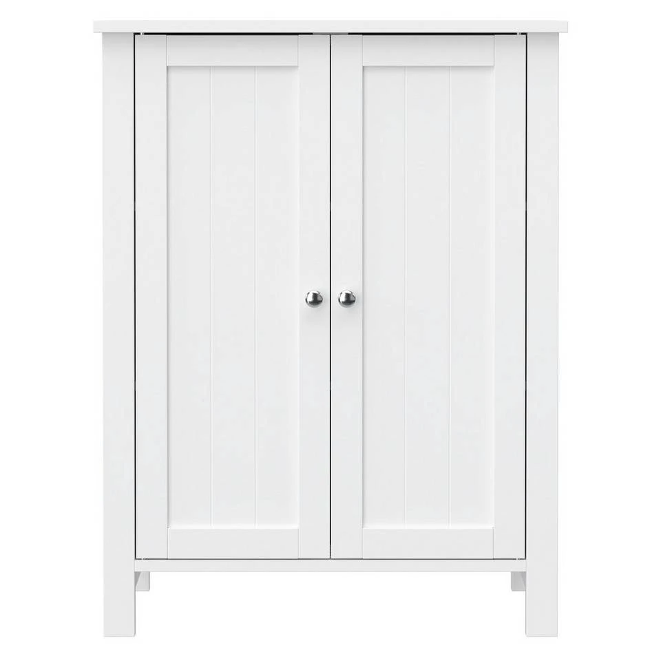 VASAGLE Badkommode »BCB60W«, Badezimmerschrank, 60 x 80 x 30 cm, weiß 11 VASAGLE Badkommode »BCB60W«, Badezimmerschrank, 60 x 80 x 30 cm, weiß – Bild 9