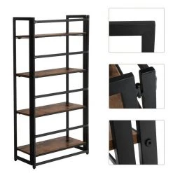 VASAGLE Standregal »LLS66X LLS88X«, Standregal, Bücherregal, Klappregal, vintage 25 VASAGLE Standregal »LLS66X LLS88X«, Standregal, Bücherregal, Klappregal, vintage -Vasagleau Geschaft dcb5d668 cff7 40a3 b3db 40ecad05f283