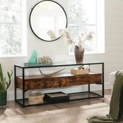 VASAGLE Lowboard »LTV051B01«, TV-Regal, Fernsehtisch, Couchtisch, Glastisch, vintage 13 VASAGLE Lowboard »LTV051B01«, TV-Regal, Fernsehtisch, Couchtisch, Glastisch, vintage -Vasagleau Geschaft de58dd76 0ce4 4dd1 890b abe7ccc1514a