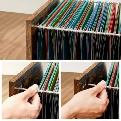 VASAGLE Aktenschrank »OFC041B01« Rollcontainer, frei beweglich, mit Rollen und 3 Schubladen, Druckerständer, vintage -Vasagleau Geschaft dec115c8 2f5b 4731 9050 d1a6e7b44cfa