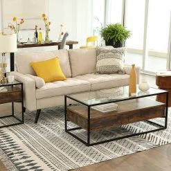 VASAGLE Couchtisch »LCT31BX«, Sofatisch mit 2 Schubladen, gehärtetes Glas, stabil, Wohnzimmer, Lounge, 106 x 57 x 45 cm, vintage 13 VASAGLE Couchtisch »LCT31BX«, Sofatisch mit 2 Schubladen, gehärtetes Glas, stabil, Wohnzimmer, Lounge, 106 x 57 x 45 cm, vintage -Vasagleau Geschaft df39ce46 da63 4202 b256 9b8a9873777a