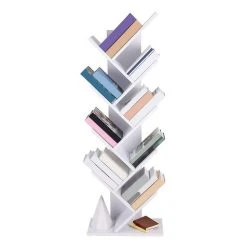 VASAGLE Bücherregal »LBC11BX LBC11WTV1«, Standregal mit 8 Ebenen, in Baumform, für Wohnzimmer, Homeoffice und Büro Vintage, Weiß -Vasagleau Geschaft e2cd7247 73e3 4a88 8822 707cdae90d01