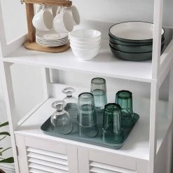 VASAGLE Badkommode »BBC82WT«, Badschrank, Bücherregal, 60 x 32,5 x 154 cm, mattweiß -Vasagleau Geschaft e2d5c441 9d39 4c81 b13c 953eeb879baa