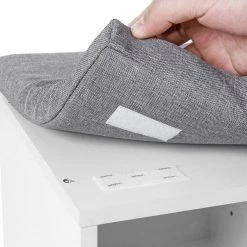 VASAGLE Schuhbank »LHS10«, Schuhregal, Sitzbank, 10 Fächer, mit Polsterung, multifunktional, 104 x 30 x 48 cm Natur, Vintage, Weiß -Vasagleau Geschaft e3d5aac6 f740 48f2 9781 e6fd59b30adb