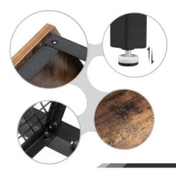 VASAGLE Couchtisch »LCT16X«, Kaffeetisch Holzoptik, vintage -Vasagleau Geschaft eb7198ac 3679 4e12 9bee c24bc8f3cf20