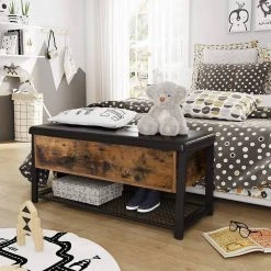 VASAGLE Sitzbank »LSB47BX LSB047B03«, Sitzbank, Eisen, vintage Haselnussbraun -Vasagleau Geschaft ec455ebb c46b 40dd 9653 4c6102a75803