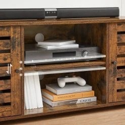 VASAGLE Lowboard »LTV102X01«, TV-Schrank, TV-Regal, mit offene Fächer, verstellbare Ablagen, für Fernseher bis zu 43 Zoll -Vasagleau Geschaft f1cbd762 04d9 47d9 948b c53faa814016