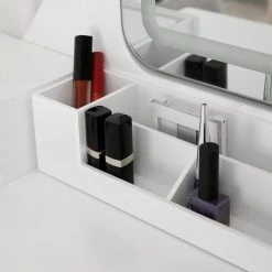 VASAGLE Schminktisch »RDT25WL«, Frisiertisch, Kosmetiktisch mit LED-Beleuchtung in 3 Farben, mit gepolstertem Hocker 14 VASAGLE Schminktisch »RDT25WL«, Frisiertisch, Kosmetiktisch mit LED-Beleuchtung in 3 Farben, mit gepolstertem Hocker -Vasagleau Geschaft f424a2b6 ad7a 4fcd b477 0fe16b2a8c8b